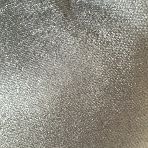 2 -22 inch Square gray satin look pillows NEW - Picture 2 of 2